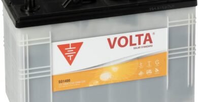 Bateria Solar 140Ah C100 para Automóvil de turismo - Borne +Dcha - Medidas Largo 345 x Ancho 175 x Alto 238 mm con 2 años de Garantía - Fabricación Europea.