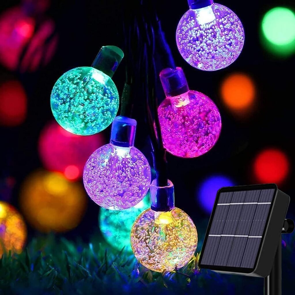 luces solares navidad